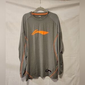 Li-ning Chinese Basketball League Long Sleeve Shirt